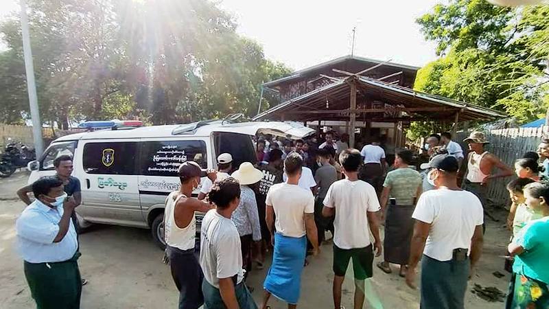မြင်းမူမြို့တွင် NLD အောင်နိုင်ရေး လှည့်လည်ရာ၌ ပါဝင်သူတဦး ဓာတ်လိုက်သေဆုံး