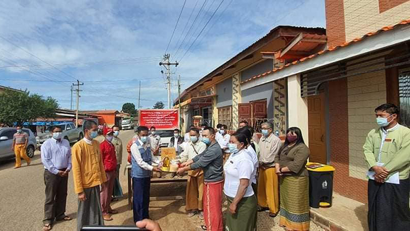 ကျောက်မဲမြို့နယ်တွင် တိုက်ပွဲကြောင့် ပျက်စီးခဲ့သည့်နေအိမ်များကို ပြန်ပြင်ပေးမည်