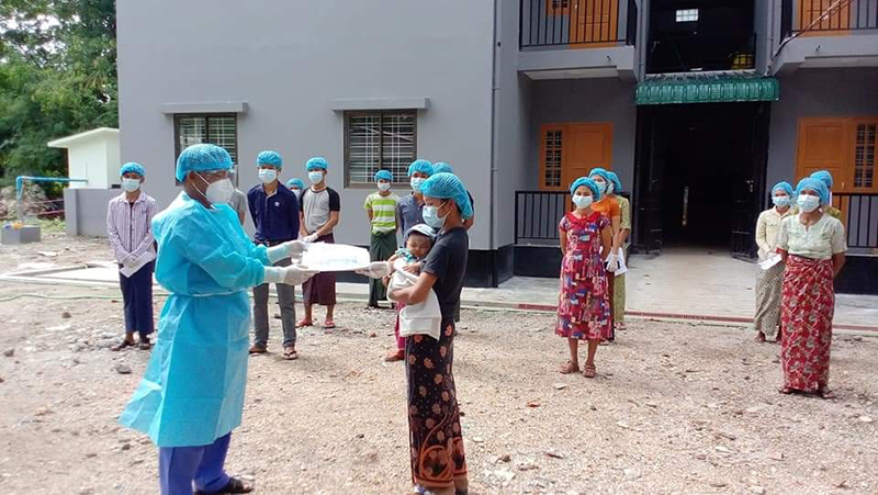 မင်းလှတွင် ကိုဗစ်လူနာ ၂ လအရွယ် ကလေး ၁ ဦးအပါအဝင် အယောက် ၄၀ ဆေးရုံဆင်း