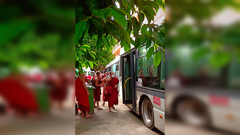 ကိုဗစ်ရောဂါကူးစက်ခံရသည့် ရဟန်းသာမဏေနှင့်သီလရှင် အပါး ၁၆၀၀ ကျော် ရှိလာ