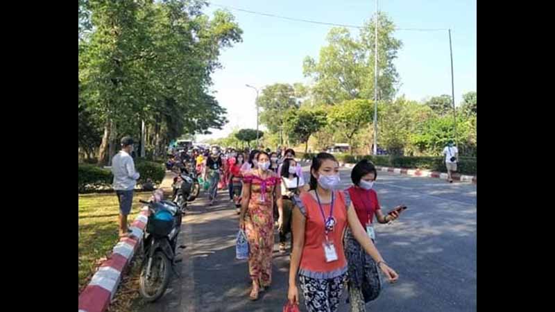 ကိုဗစ်ကာလ လုပ်ငန်းရှင်အချို့ လုပ်ငန်းယာယီပိတ်ပြီး ထွက်ပြေးမှုများရှိ