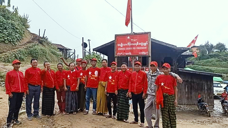 လေရှီးမြို့နယ်တွင် နာဂအမျိုးသားပါတီဝင်အချို့ အန်အယ်လ်ဒီသို့ ဝင်ရောက်