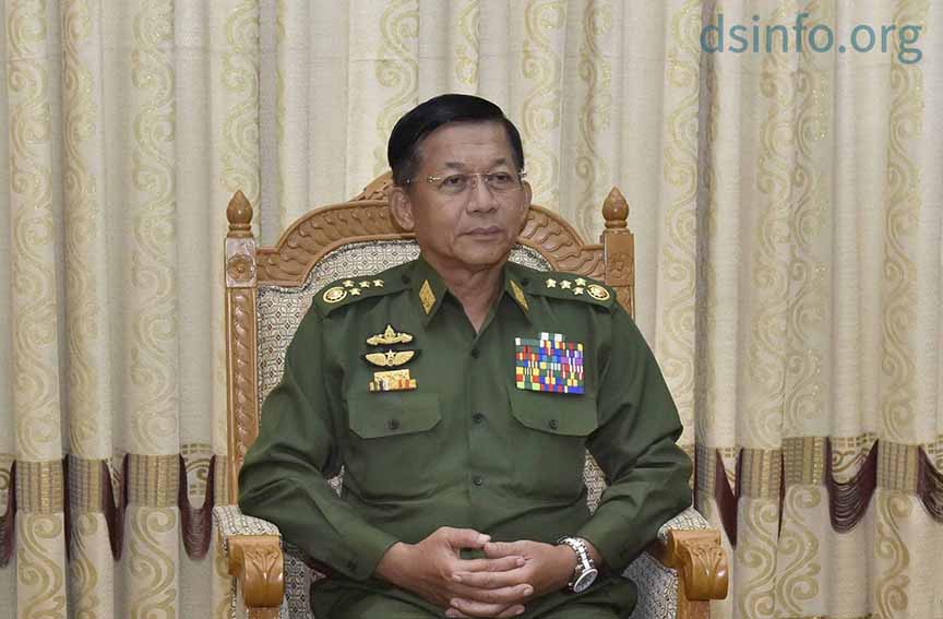 “တာဝန်ယူရမှာကတော့ အစိုးရကတာဝန်ယူရလိမ့်မယ်” ဗိုလ်ချုပ်မှူးကြီး မင်းအောင်လှိုင်