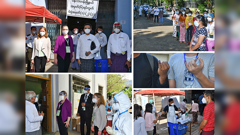 ဒီမိုကရေစီလမ်းကြောင်းပေါ် နောက်ထပ် ဆက်တက်လှမ်းနေသည့် မြန်မာကို ချီးကျူးဟု အမေရိကန် သံတမန်ပြော