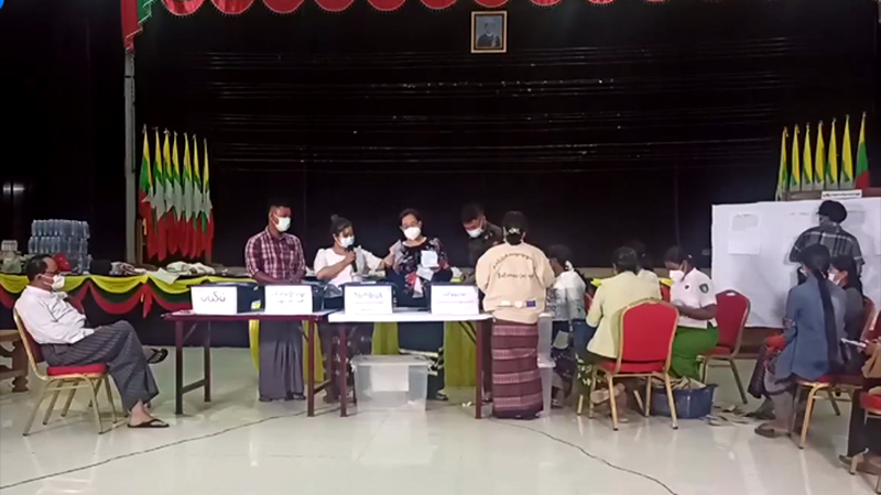 ရွှေဘိုတွင် ပြည်သူ့လွှတ်တော်အတွက် ကြိုတင်မဲများရေတွက်မှုပြီးစီး၊ အန်အယ်လ်ဒီ အနိုင်ရ