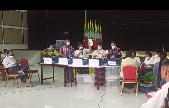 ရွှေဘိုတွင် အမျိုးသားလွှတ်တော်အတွက် ကြိုတင်မဲများရေတွက်မှုပြီးစီး၊ အန်အယ်လ်ဒီအနိုင်ရ