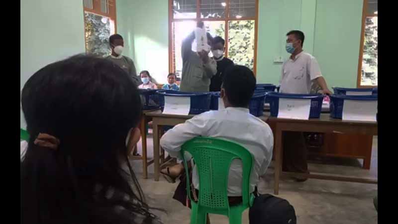 ကနီမြို့နယ်တွင် ကြိုတင်မဲများ ရေတွက်ပြီးစီး၊ အန်အယ်လ်ဒီပါတီ အနိုင်ရ