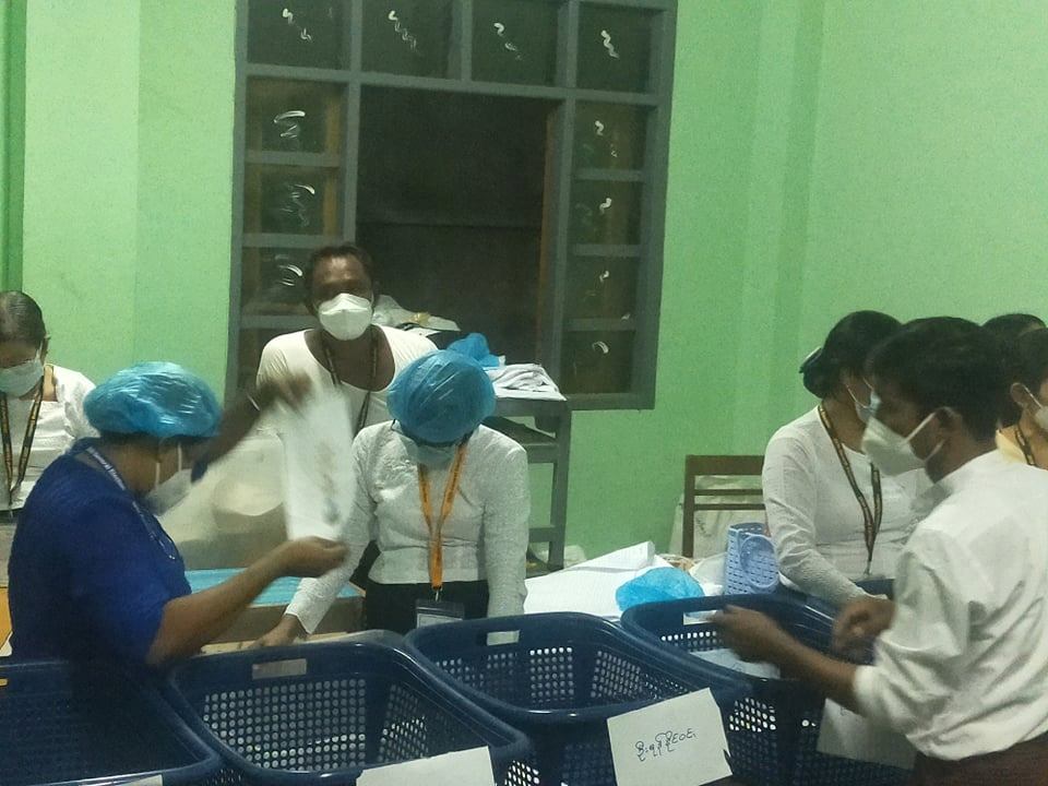 မြိုင်မြို့နယ်တွင် အန်အယ်လ်ဒီပါတီက လွှတ်တော်သုံးရပ်လုံး အနိုင်ရ