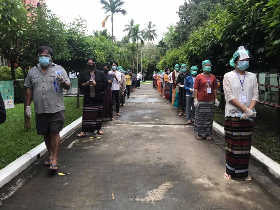 ပန်းဘဲတန်းတွင် အန်အယ်လ်ဒီက လွှတ်တော်သုံးရပ်လုံး အနိုင်ရရှိ