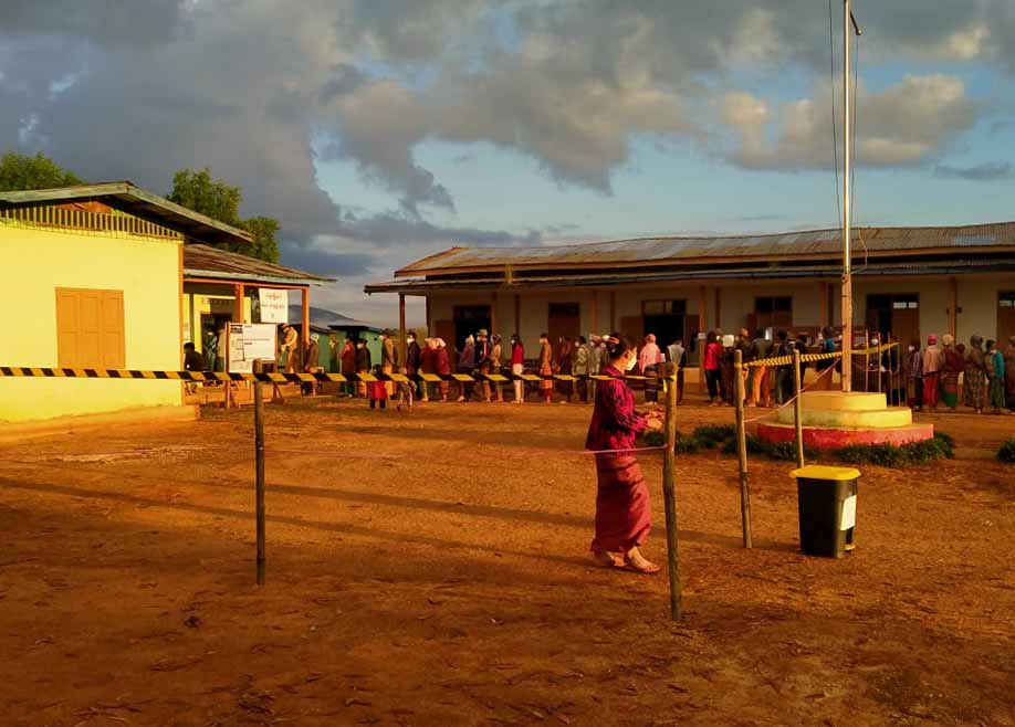 လဲချားတွင် ကျားခေါင်းပါတီက လွှတ်တော်သုံးရပ်လုံး မဲအများဆုံးရရှိ