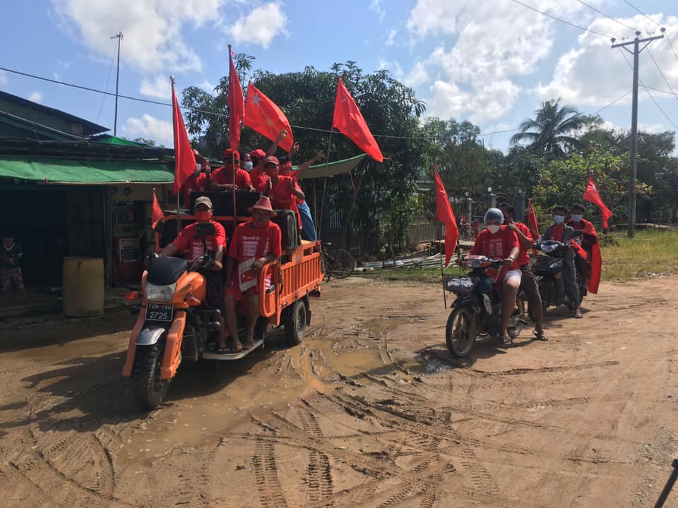 ကော့မှူးတွင် ဒေါ်အောင်ဆန်းစုကြည်အပါအဝင် အန်အယ်လ်ဒီ ကိုယ်စားလှယ်အားလုံးနိုင်