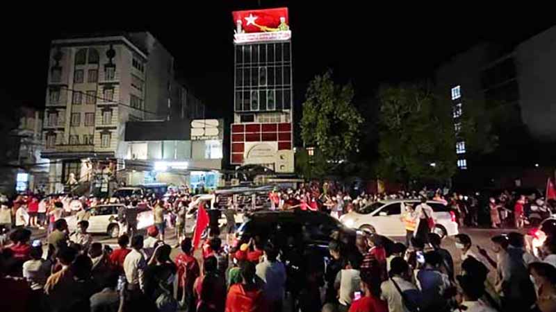 အစိုးရဖွဲ့နိုင်သည့်  မဲရလဒ်ကျော်လွန်သွားပြီဟု အန်အယ်လ်ဒီတာဝန်ရှိသူပြော