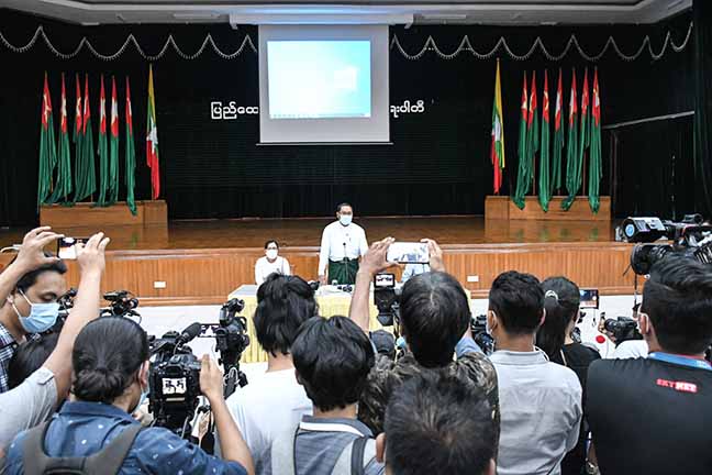 ကော်မရှင်နှင့်တပ်မတော်ပေါင်းပြီး ရွေးကောက်ပွဲ ပြန်ကျင်းပပေးရန် ကြံ့ခိုင်ရေးပါတီတောင်းဆို