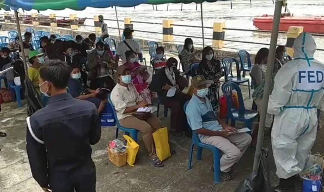 ထိုင်းတွင် ပြစ်ဒဏ်ကျခံခဲ့ရသူများနှင့် ပိတ်မိနေသူများကို ကော့သောင်းနယ်စပ်ဂိတ်သို့ ပို့ဆောင်