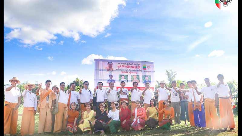 ရှမ်းတိုင်းရင်းသားများဒီမိုကရေစီအဖွဲ့ချုပ်(SNLD)ပါတီ ၄၂ နေရာ အနိုင်ရနေ