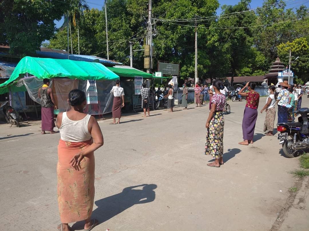 မအူပင်​မြို့နယ်၌ ကိုဗစ်​ထောက်ပံ့ငွေကို ရန်​ပုံ​ငွေအဖြစ် ချန်​ထားသည့် ​ကျေးရွာအုပ်​ချုပ်​​ရေးအဖွဲ့ တိုင်ကြားခံရ