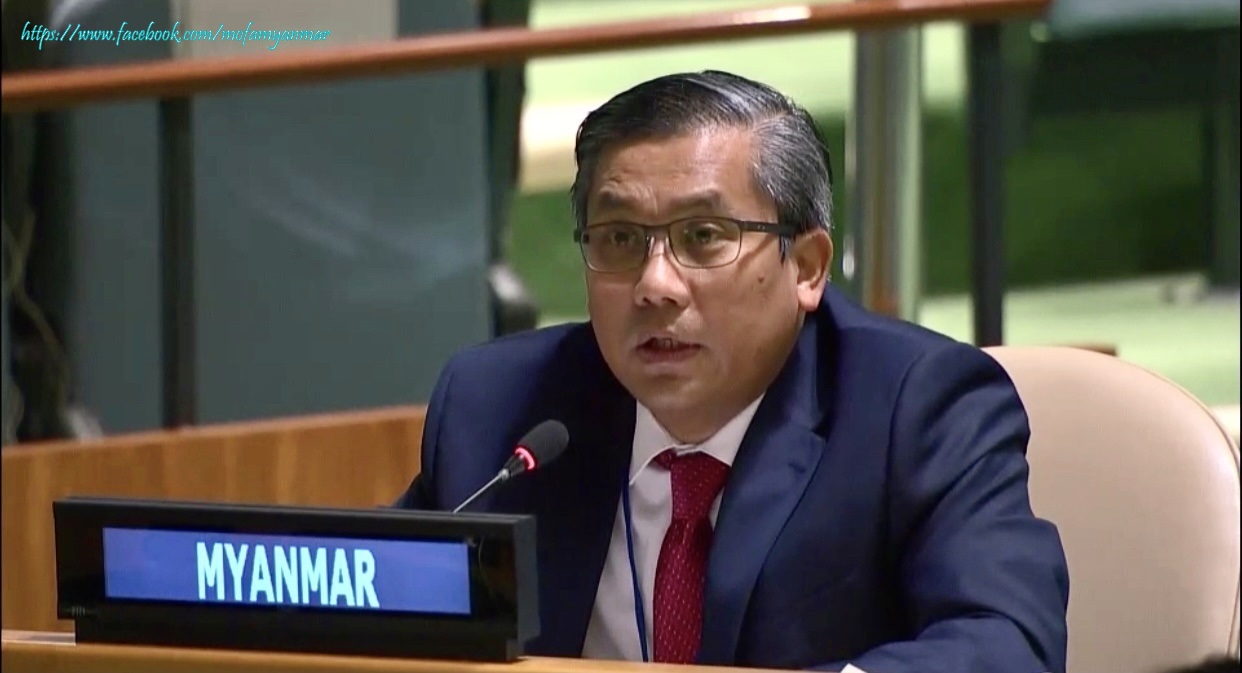 အိုအိုင်စီနှင့်အီးယူတို့၏ နိုင်ငံရေးဖိအားပေးထားသည့် အဆိုမူကြမ်းကို မြန်မာကန့်ကွက်