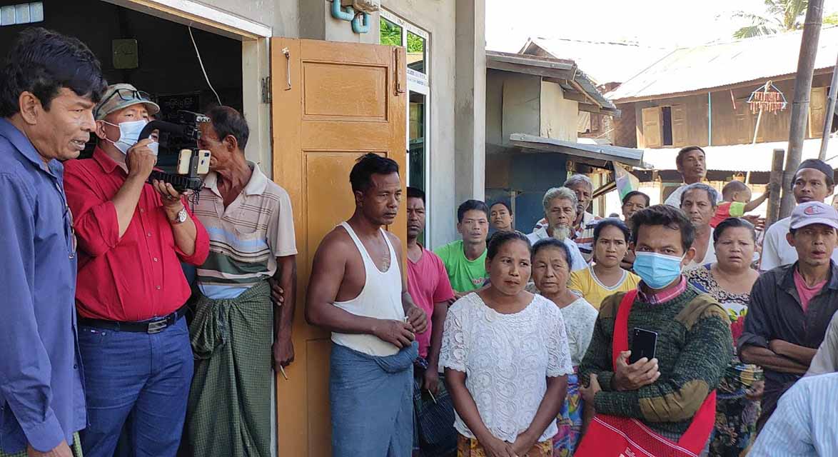 စဉ့်ကိုင် ဖလံဗိုလ်ကျေးရွာတွင်ထောက်ပံ့ငွေ ကျပ် ၂၀,၀၀၀ အပြည့်မရသဖြင့် အငြင်းပွားမှုဖြစ်  