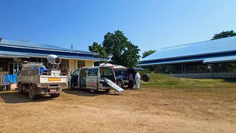 စစ်ကိုင်းမြို့တွင် ပိုးတွေ့လူနာ များလာသဖြင့် ယာယီဆေးရုံဖွင့်လှစ်ထားရ