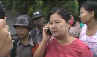 ေၾကးနီစီမံကိန္း ဖ်က္သိမ္းေရး ဆနၵျပသူမ်ား ဖမ္းဆီးခံရ