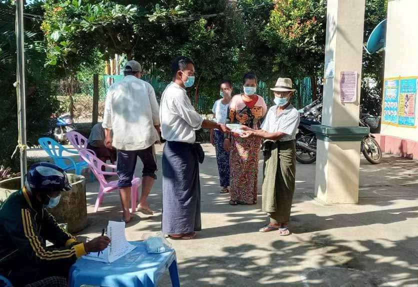 ကိုဗစ်ထောက်ပံ့ကြေးနှင့်ပတ်သက်ပြီး တိုင်စာပေါင်း ၄၀,၀၀၀ ခန့်ရရှိ  