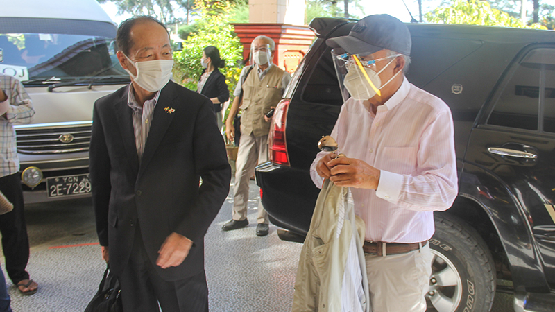 အပစ်ရပ်ရေးအတွက် တပ်မတော်နှင့်အေအေ အသေးစိတ်ဆွေးနွေးဖွယ်ရှိဟု ဂျပန် အထူးကိုယ်စားလှယ်ပြော