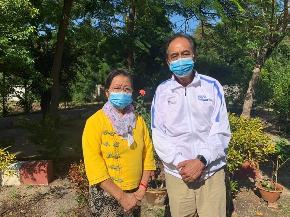 မန္တလေးတိုင်း ရှမ်းတိုင်းရင်းသားလူမျိုးရေးရာဝန်ကြီး ကိုဗစ်-၁၉ ရောဂါပျောက်ကင်း ဆေးရုံမှဆင်း 