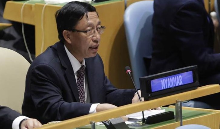 သံအမတ်ကြီး ဦးဟောက်ဒိုဆွမ်းကို အပြည်ပြည်ဆိုင်ရာပူးပေါင်းဆောင်ရွက်ရေး ဒုဝန်ကြီးအဖြစ်ခန့်အပ်