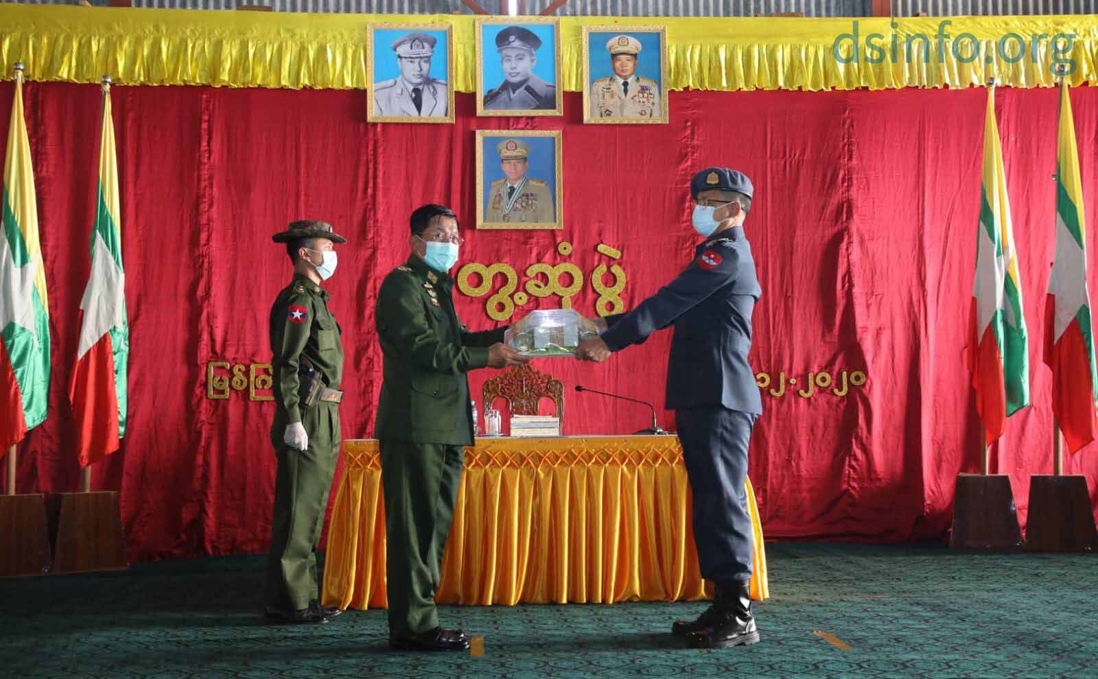 တပ်မတော်အတွင်း ကိုဗစ်-၁၉ လူနာ ၁,၀၀၀ ကျော်သာရှိဟု ဗိုလ်ချုပ်မှူးကြီးပြော