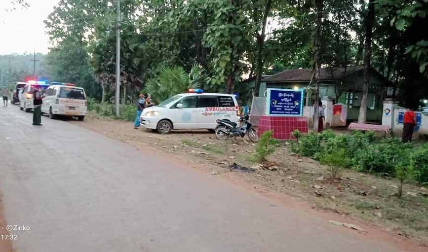 အုတ်ဖိုမြို့နယ်တွင် ရဲတပ်ဖွဲ့ဝင် ၁ ဦးနှင့် မိသားစုဝင် ၁ ဦးတို့ ကိုဗစ်-၁၉ ရောဂါကူးစက်ခံရ