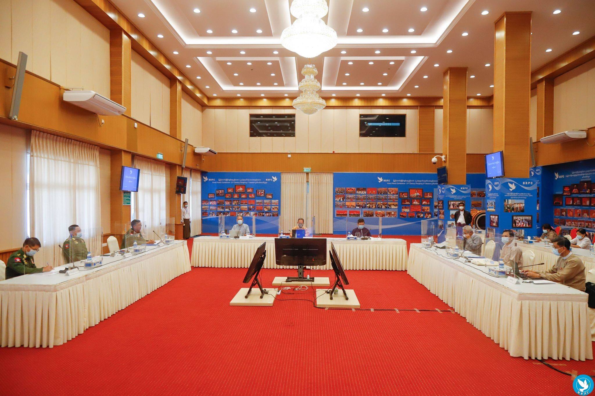 ငြိမ်းချမ်းရေးလုပ်ငန်းစဉ်ရှေ့ဆက်လုပ်ရန် နေပြည်တော်တွင် ညှိနှိုင်းဆွေးနွေး