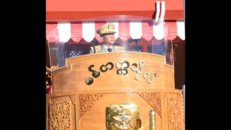 ပြည်သူအားကိုးသည့် တပ်မတော်ဖြစ်ရန် ကာကွယ်ရေးတာဝန် ယခုထက် ကျေပွန်ရမည်ဟု ဗိုလ်ချုပ်မှူးကြီးပြော