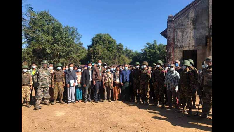 ဒဘတ်ယာန် စစ်ရှောင်များ နေရပ်ပြန်နိုင်ရန် မိုင်းရှင်းလင်းမှု ရာခိုင်နှုန်းထက်၀က်ခန့် ပြီးစီး