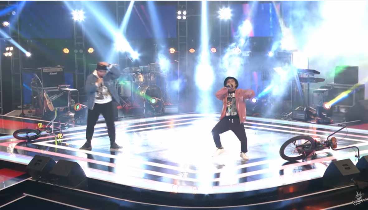 ဟန်ချက်ညီညီ အစွမ်းပြပြီး Live Show အဆင့်ကို ဖြတ်ကျော်ခဲ့သည့် ရက်ပ်ညီနောင်-Error အဖွဲ့ (ရုပ်သံ)