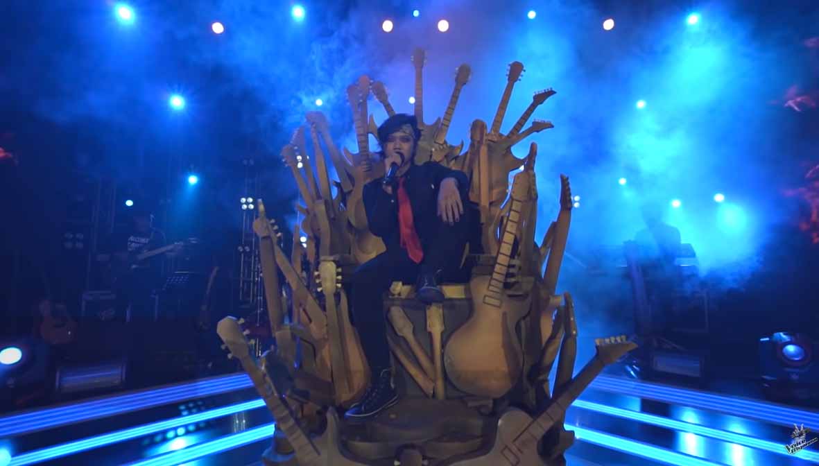 Idiots သီချင်းကို အကြမ်းစားသီဆိုပြီး Live Show အဆင့်ကို ဖြတ်ကျော်ခဲ့သည့် တွမ်ပီး(ရုပ်သံ)