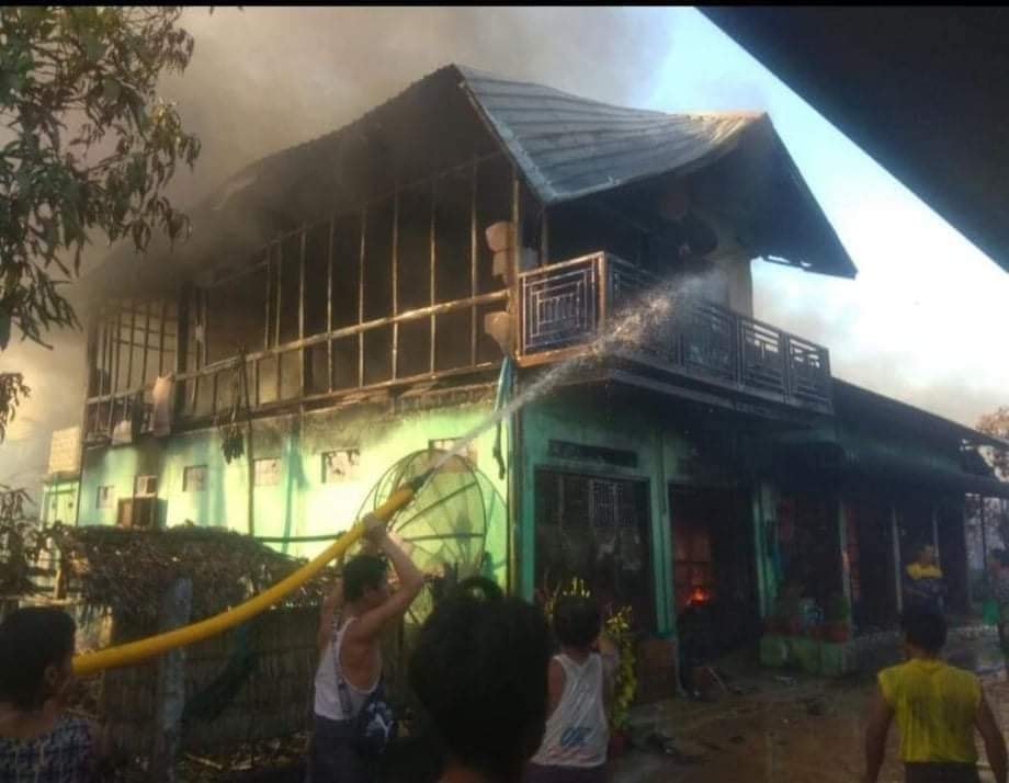 ငပုတောတွင် မီးလောင်ပေါက်ကွဲမှုကြောင့် နေအိမ် ၁၈ လုံးဆုံးရှုံး၊ လူဦးရေ ၇၀ ကျော်မီးဘေးသင့်