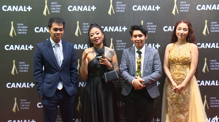 Asian Academy ဆုပေးပွဲတွင် လိပ်ပြာရုပ်သံစီးရီးစ်က အကောင်းဆုံးဇာတ်ဝင်တေးဆုရ