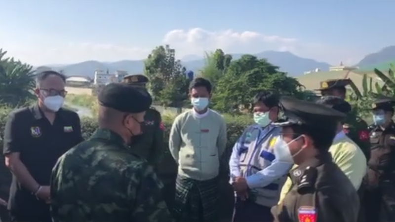 နေရပ်ပြန် ထိုင်းနိုင်ငံသားများအရေး နှစ်နိုင်ငံတာဝန်ရှိသူများ တာချီလိတ်တွင် ဆွေးနွေး 