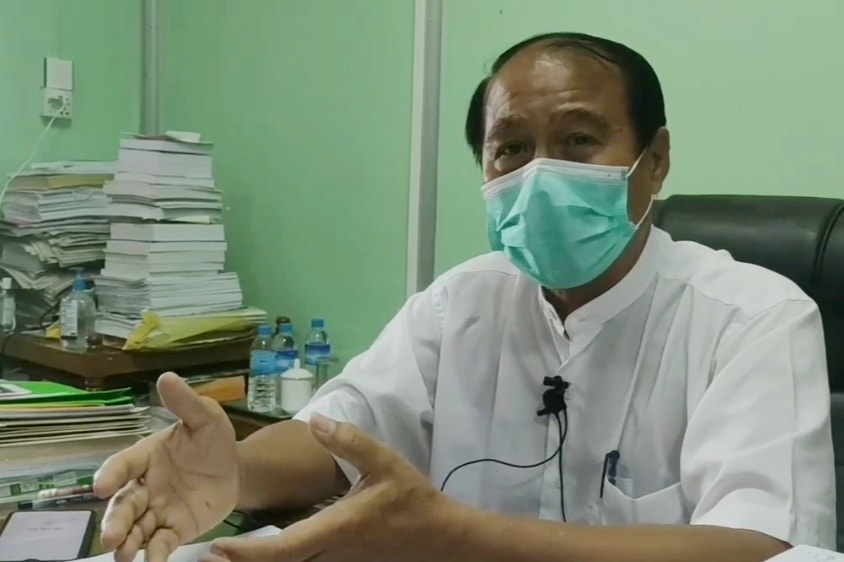 ဧရာဝတီတိုင်း စည်ပင်ဝန်ကြီး ကိုဗစ်-၁၉ ရောဂါကူးစက်ခံရ