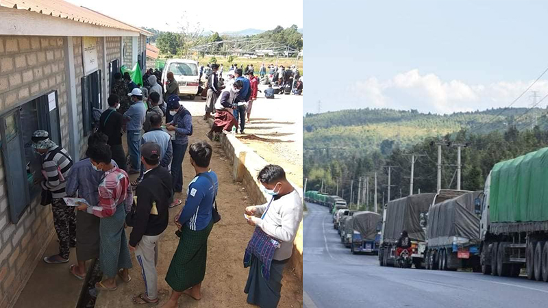 ရှမ်းပြည်နယ်ဝင်မည့် ယာဥ်ကြီးသမားများ၏ ကျန်းမာရေးထောက်ခံချက် သက်တမ်းပိုတိုးပေးရန် တောင်းဆို