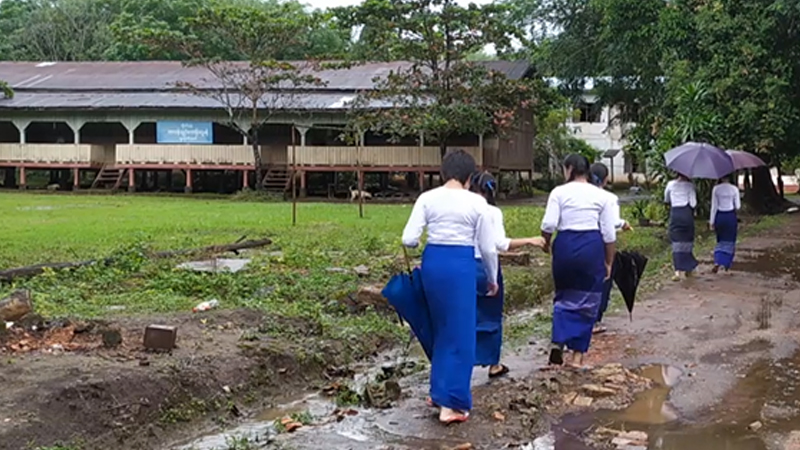 မွန်အမျိုးသား ပညာရေးကျောင်းများကို တရားဝင် အသိအမှတ်ပြုပေးရန် တောင်းဆို