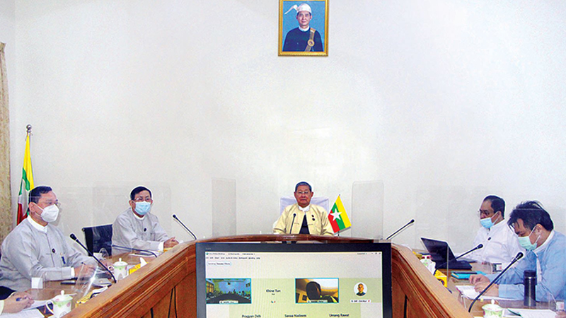 ကိုဗစ်ကြောင့် လူမှုစီးပွားထိခိုက်မှုများ ကုစားရန် ချေးငွေကန်ဒေါ်လာ သန်း ၃၅၀ သုံးစွဲခဲ့