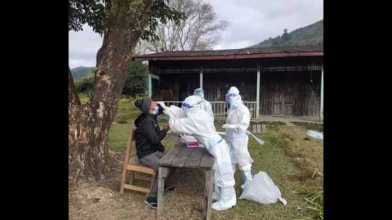 နာဂဒေသ နန်းယွန်းမြို့တွင် ကိုဗစ်-၁၉ လူနာသစ် ၂ ဦးထပ်မံတွေ့ရှိ