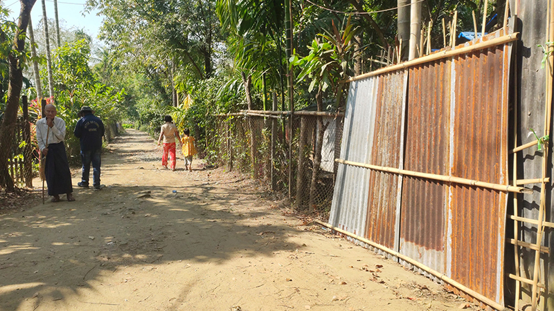 အများပိုင်လမ်း ပိတ်ဆို့ထားမှုကို တရားစွဲမည်ဟု ကန်ကြီးထောင့် ကျေးရွာအုပ်ချုပ်ရေးမှူးပြော