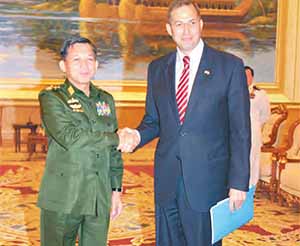ေျမာက္ကိုရီးယားနွင့္ စစ္ေရး ျဖတ္ေတာက္ရန္ ျမန္မာကုိ အေမရိကန္ တုိက္တြန္း