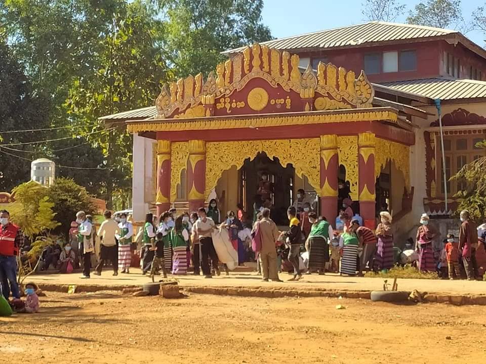 ကျောက်မဲတွင် စစ်ဘေးရှောင် ၆၀၀ ကျော်ရှိလာ၊ စောင်နှင့် အနွေးထည်များ လိုအပ်