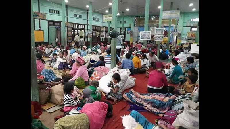 ကျောက်မဲတွင် ရွာသား ၂ ဦး သေနတ်ထိမှန်၊ ၁ ဦးသေဆုံး ၁ ဦး ဒဏ်ရာရ
