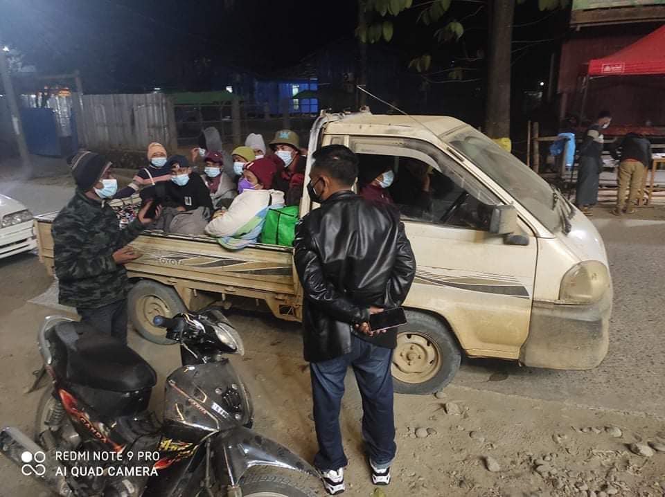 ရန်ကုန်မှ ဖားကန့်သို့ ရောက်လာသူ ၁၁ ဦးအနက် ၁ ဦး ကိုဗစ်-၁၉ ပိုးတွေ့ 