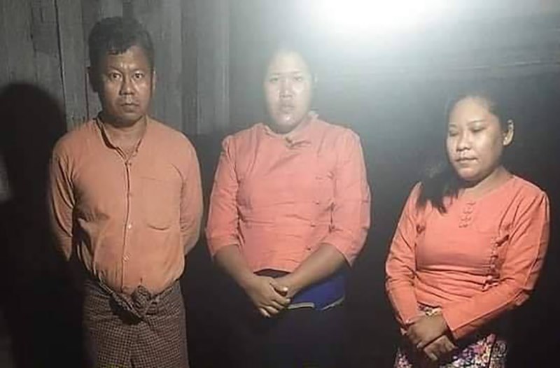 အေအေဖမ်းထားသည့် အန်အယ်လ်ဒီကိုယ်စားလှယ် ၃ ဦးနှင့် တပ်မတော်သား ၃ ဦး ပြန်လွတ်လာ