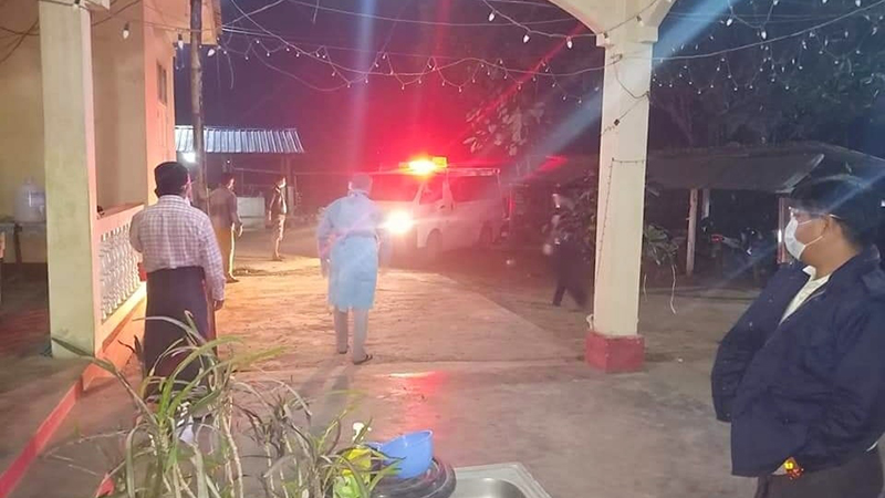ရဲ ၁ ဦးနှင့်အချုပ်သား ၁၆ ဦး ကိုဗစ်ပိုးတွေ့သဖြင့် ဟင်္သာတနယ်မြေရဲစခန်းကို lockdown ချ